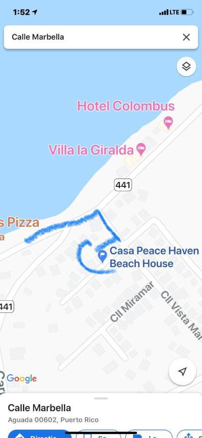 Casa Peace Haven Beach House Aguada Eksteriør billede