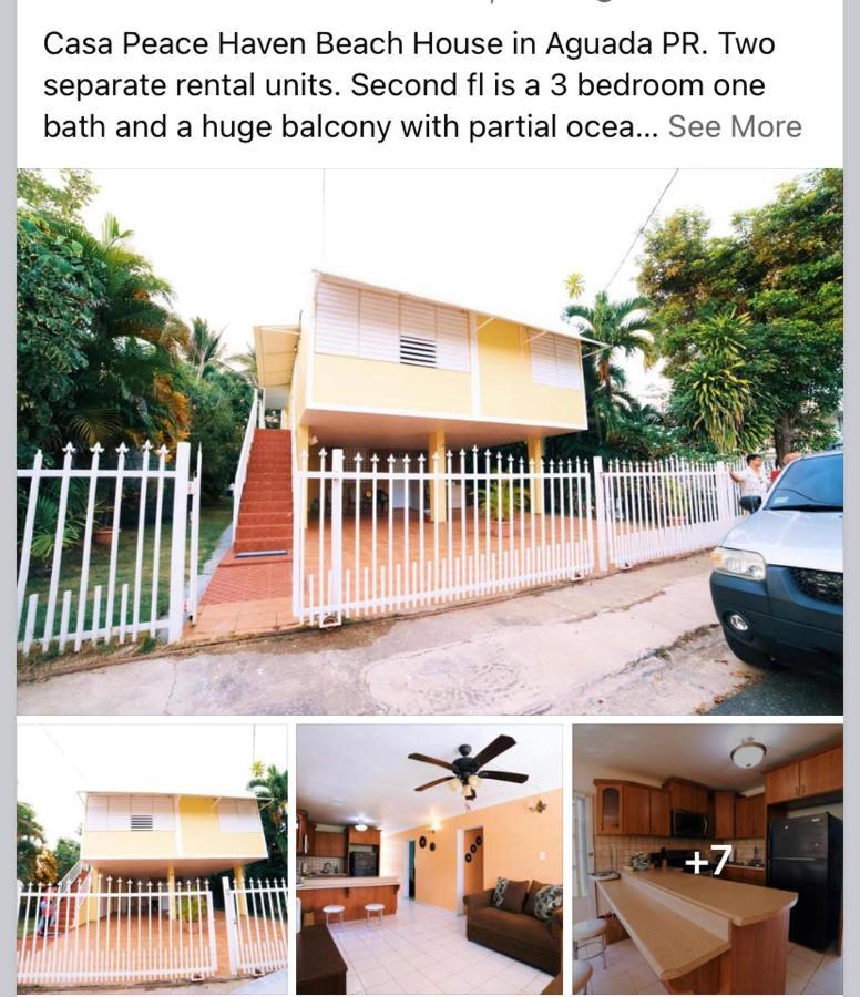 Casa Peace Haven Beach House Aguada Eksteriør billede